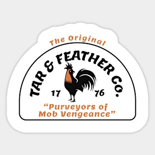 Tar and Feather Sticker